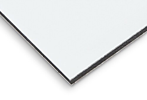 Cartelli segnaletici supporti rigidi Alluminio Bianco 3 mm